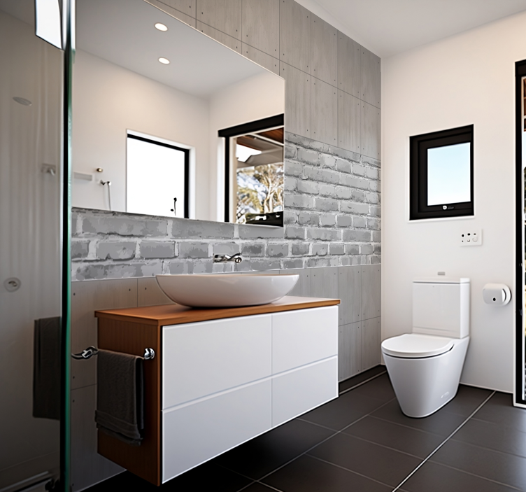 Fotomurale effetto mattoni - TenStickers