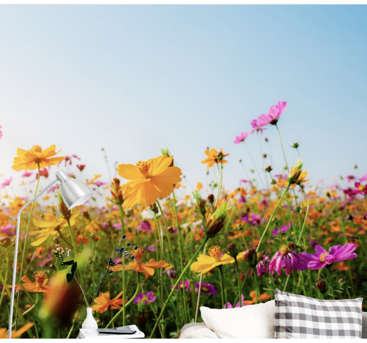 Fotomurale fiori flora colorata in fiore - TenStickers