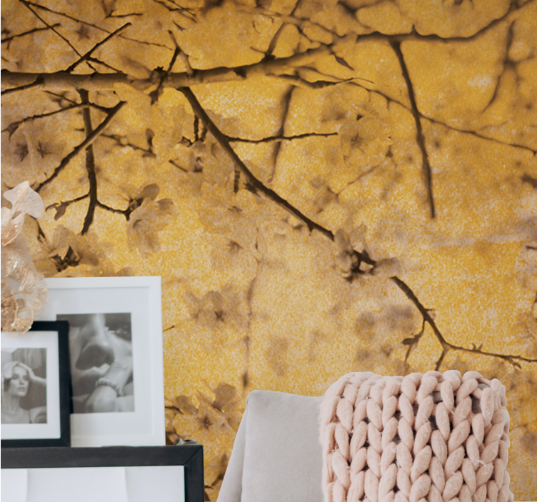 Fotomurale fiori rami di fiori di ciliegio - TenStickers