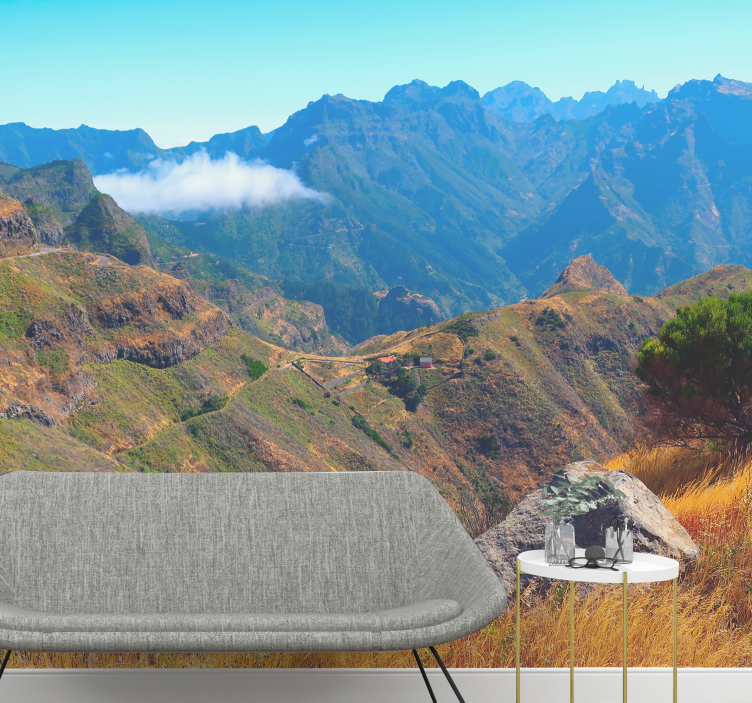 Fotomurale montagna vista maestosa - TenStickers