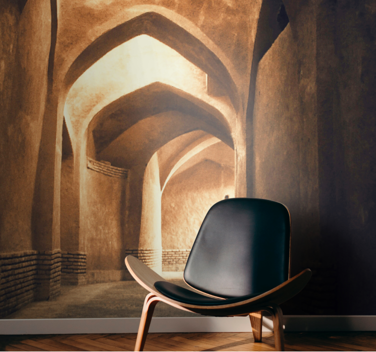 Fotomurale paesaggi passaggio degli archi antichi - TenStickers