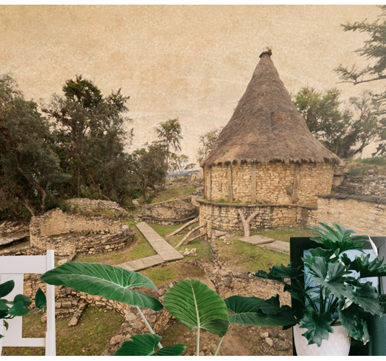 Fotomurale paesaggi struttura antica - TenStickers