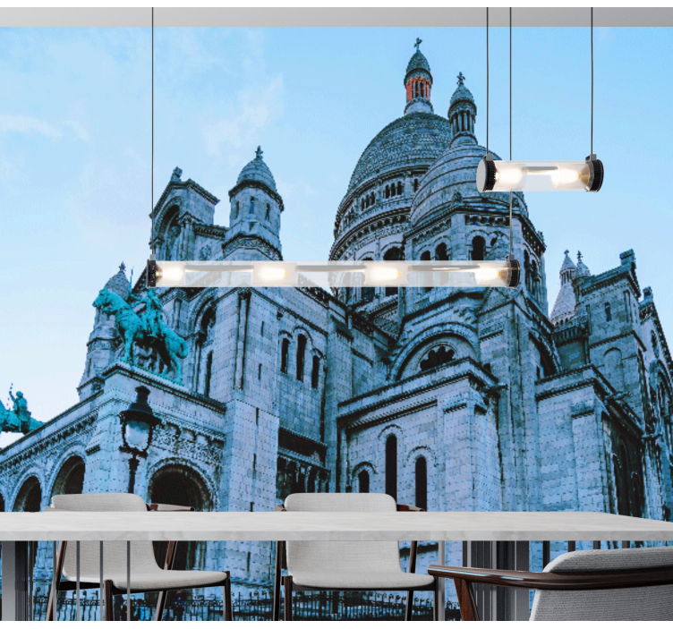 Fotomurale Parigi basilica del sacro cuore - TenStickers