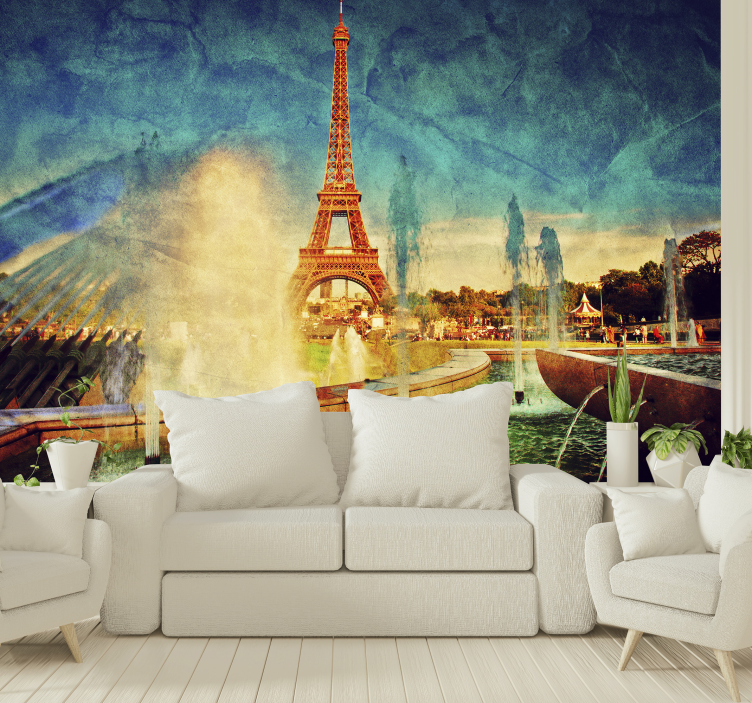 Fotomurale Parigi Parigi di notte - TenStickers