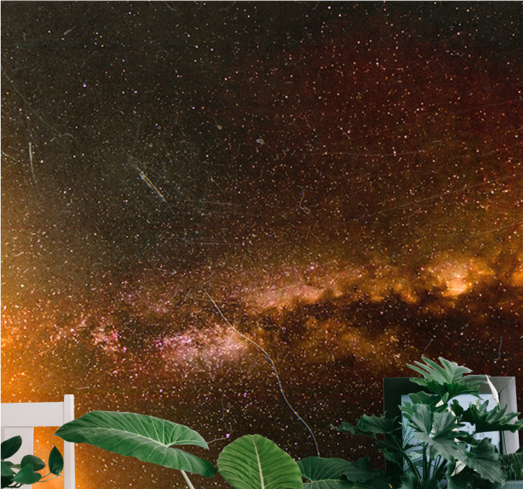 Fotomurale spaziale splendore galattico - TenStickers