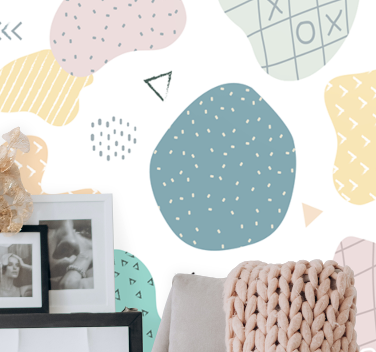 Fotomurale textures forme astratte - TenStickers