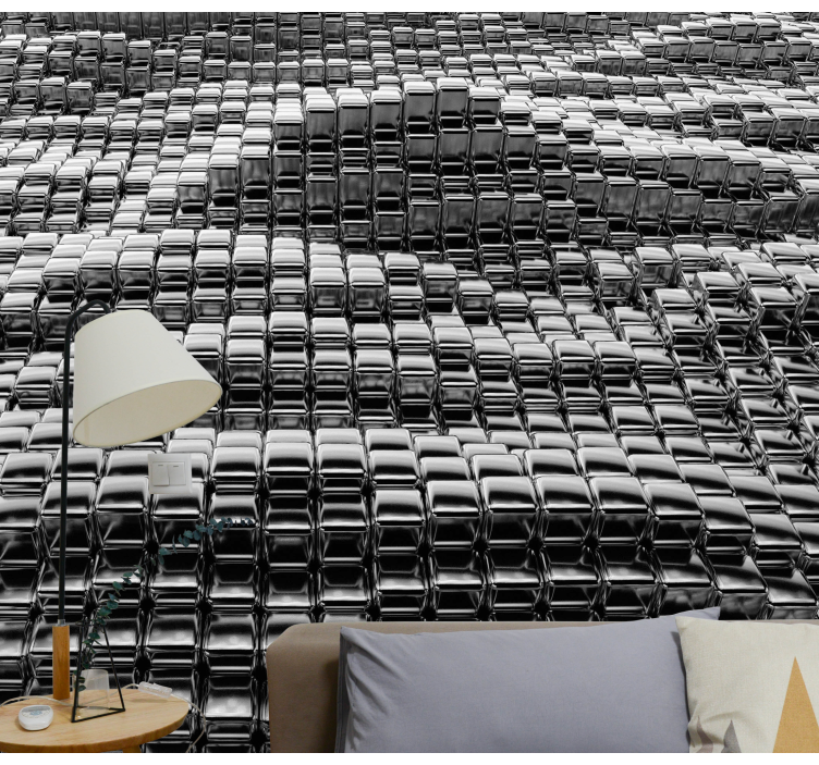 Fotomurale textures motivo sedie impilate - TenStickers