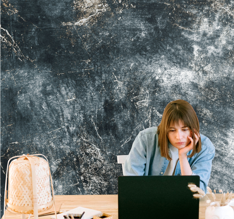 Fotomurale textures superficie scura testurizzata - TenStickers