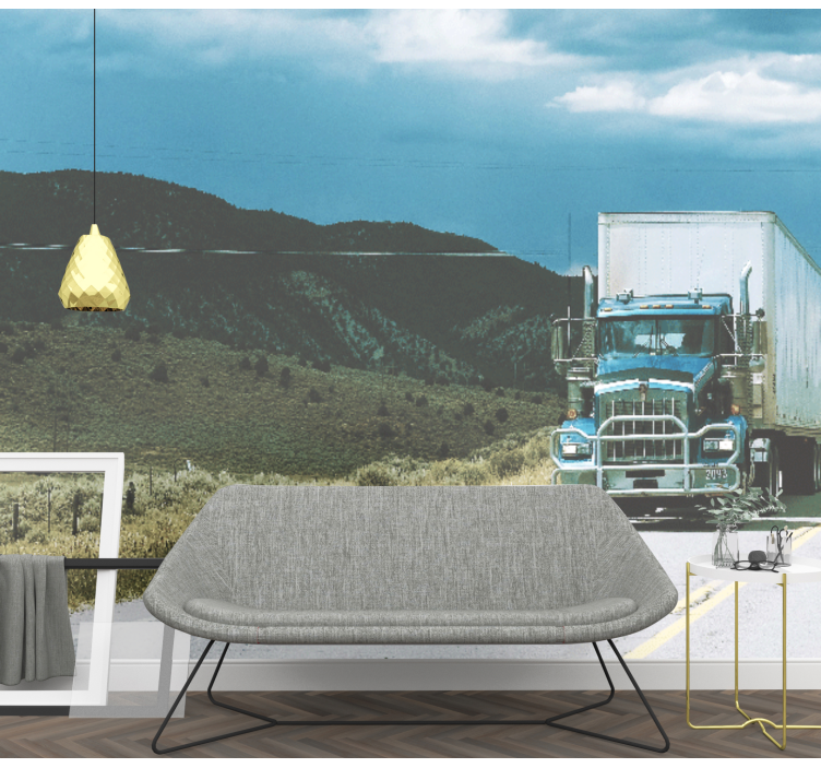 Fotomurale veicoli motori in autostrada - TenStickers