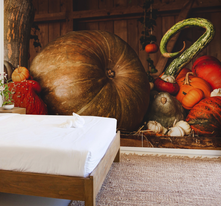 Fotomurali fiori diversi composizione di fiori autunnali - TenStickers