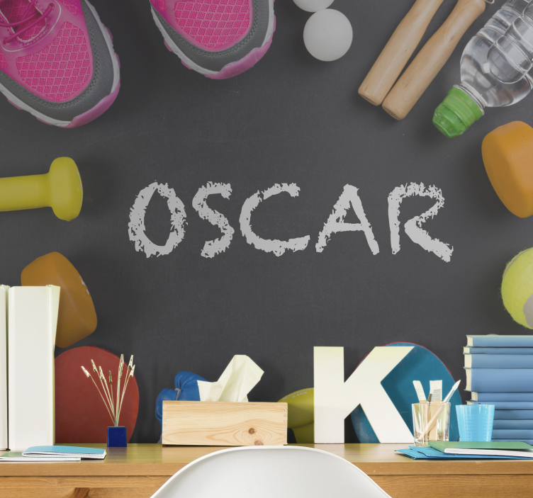 Fotomurali frasi esposizione fitness essentials - TenStickers