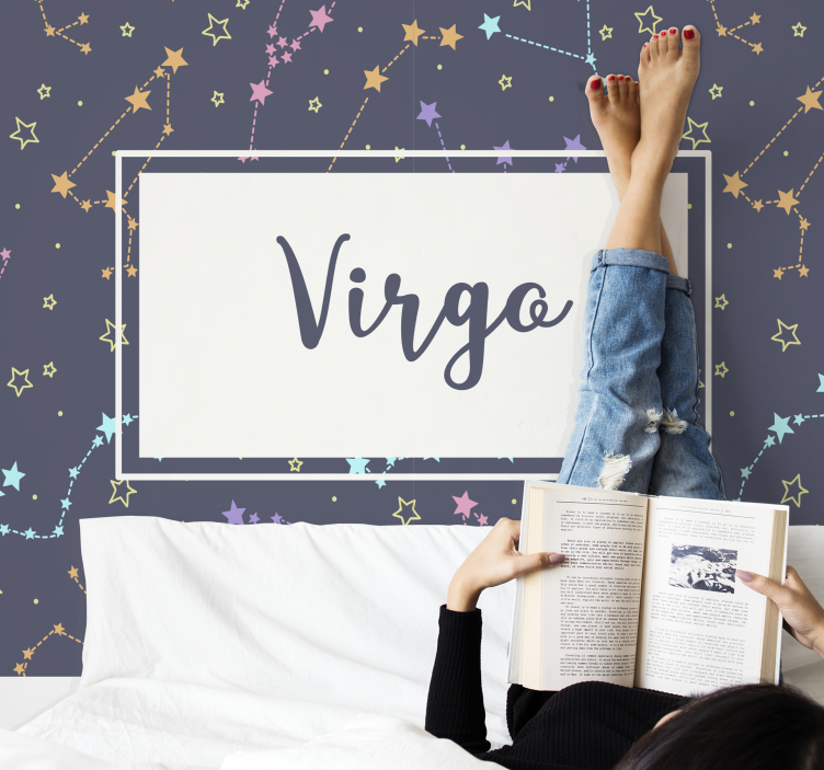 Fotomurali frasi motivo celestiale della vergine - TenStickers
