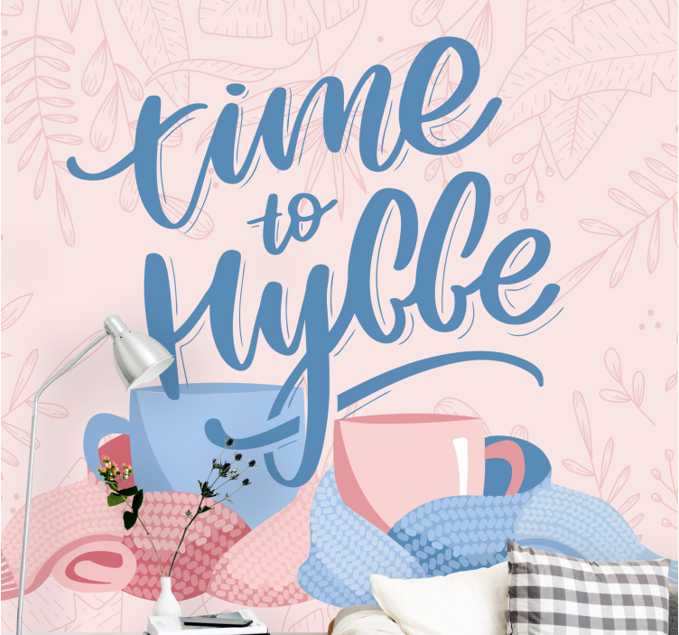Fotomurali frasi tempo di hygge - TenStickers