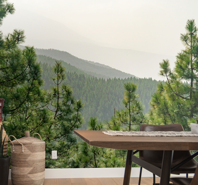 Fotomurali natura paesaggio verdeggiante - TenStickers