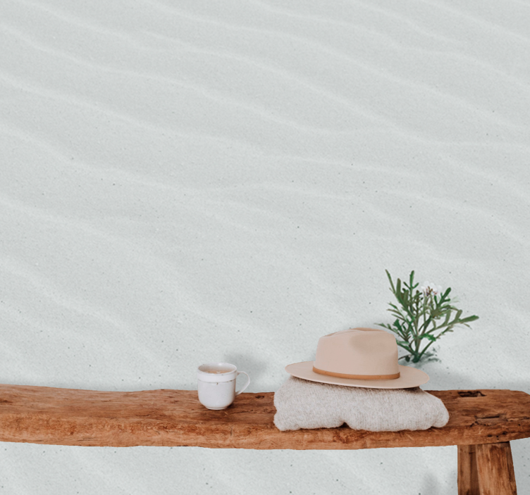 Fotomurali natura sabbia e verde - TenStickers