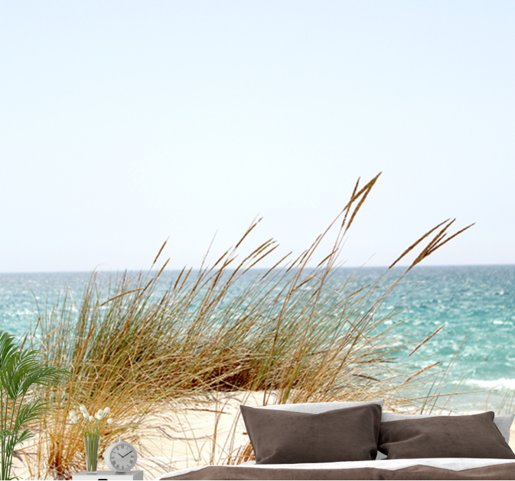 Fotomurali natura vista di una riva tranquilla - TenStickers