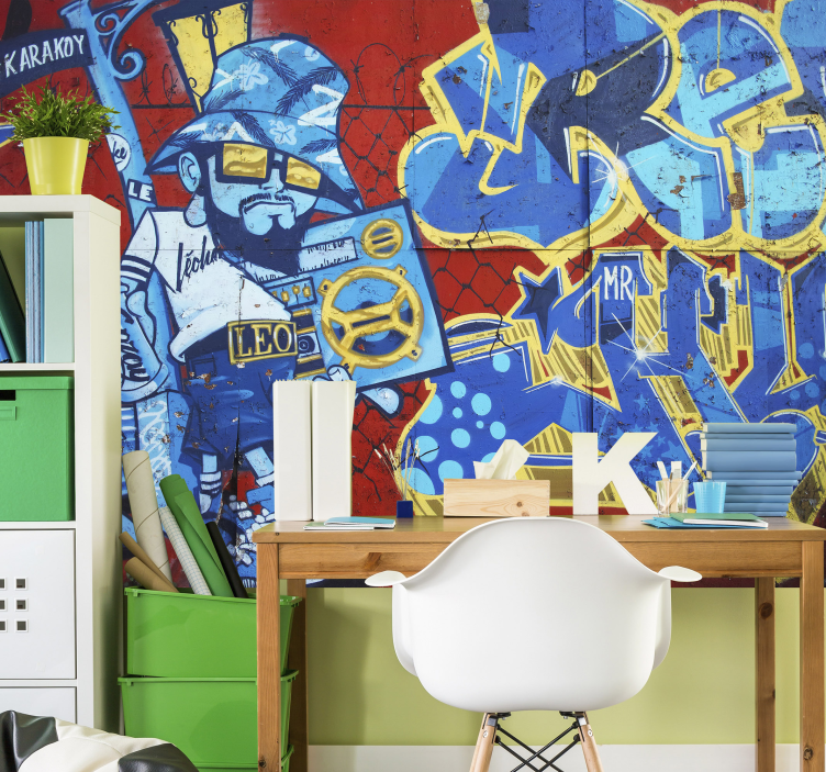 Fotomurale cool graffiti arte urbana - TenStickers