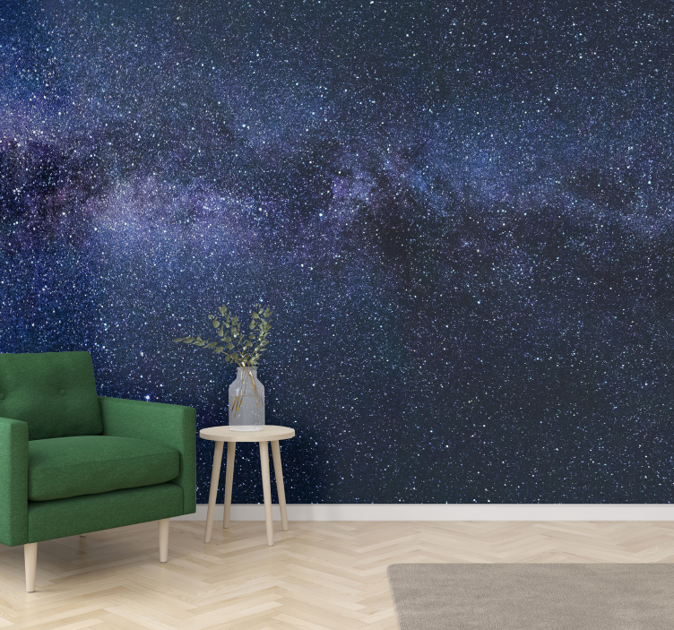 Fotomurale con notte stellata - TenStickers