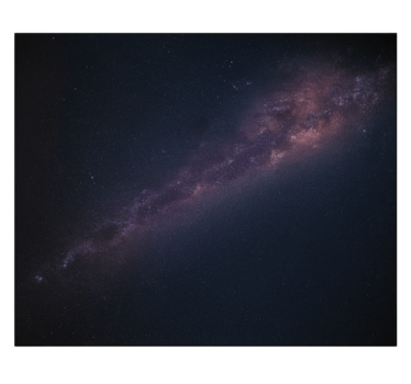 Fotomurale cameretta ragazzi galassia con stelle - TenStickers