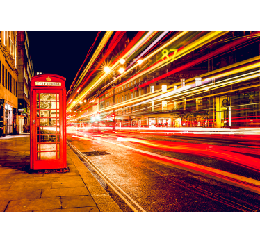 Murale di strade di londra - TenStickers