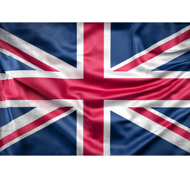 Carta da parati per ragazzi per camera con bandiera inglese - TenStickers