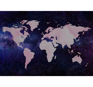 Fotomurale mappamondo mappa del mondo elegante - TenStickers