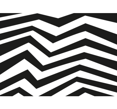 Fotomurale zig zag - TenStickers