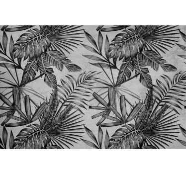 Fotomurale con piante tropicali - TenStickers