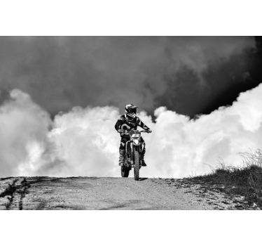 Fotomurale veicoli avventura in moto - TenStickers