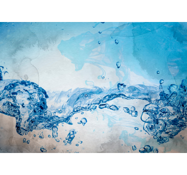Fotomurali natura flusso d'acqua rinfrescante - TenStickers