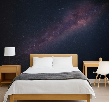 Fotomurale cameretta ragazzi galassia con stelle - TenStickers