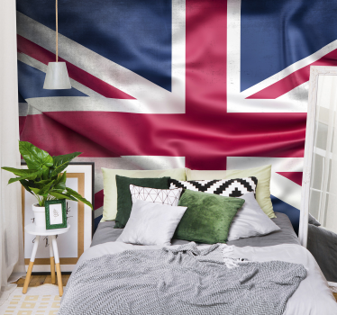 Carta da parati per ragazzi per camera con bandiera inglese - TenStickers