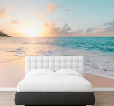 Fotomurale mare design del tramonto calmo - TenStickers