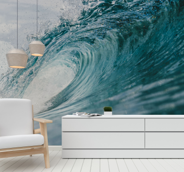 Fotomurale mare onda oceanica dinamica - TenStickers