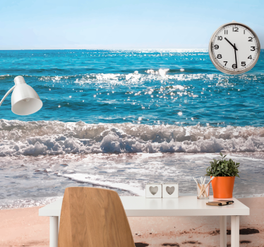 Fotomurale mare tranquillità di spiaggia - TenStickers