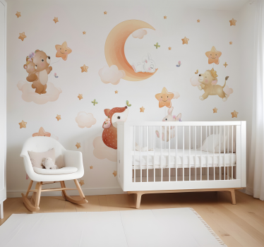 Fotomurale per neonato sogni d'oro - TenStickers