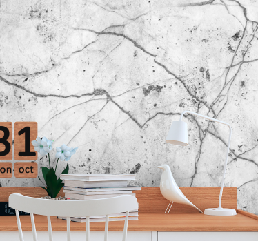 Fotomurale texture in marmo bianco - TenStickers