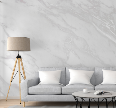 Fotomurale textures Murale estetico in marmo bianco - TenStickers