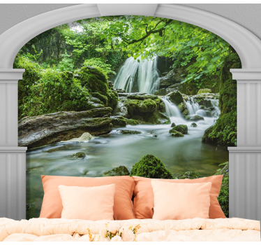 Fotomurale 3d Pilar 3d con - TenStickers