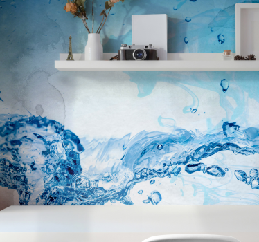 Fotomurali natura flusso d'acqua rinfrescante - TenStickers