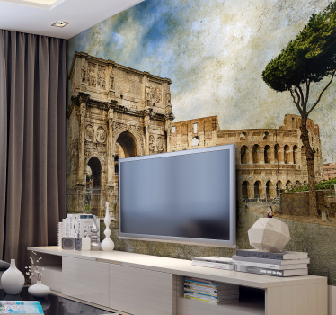 Fotomurale di Roma con Arco di Costantino - TenStickers