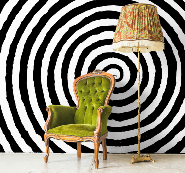 Fotomurale spirale burtoniana - TenStickers