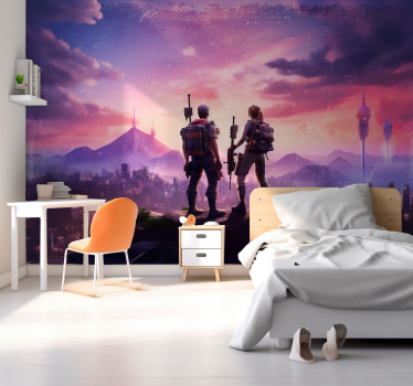 Murales per camerette ragazzi personaggi in avventuraPersonaggi i - TenStickers