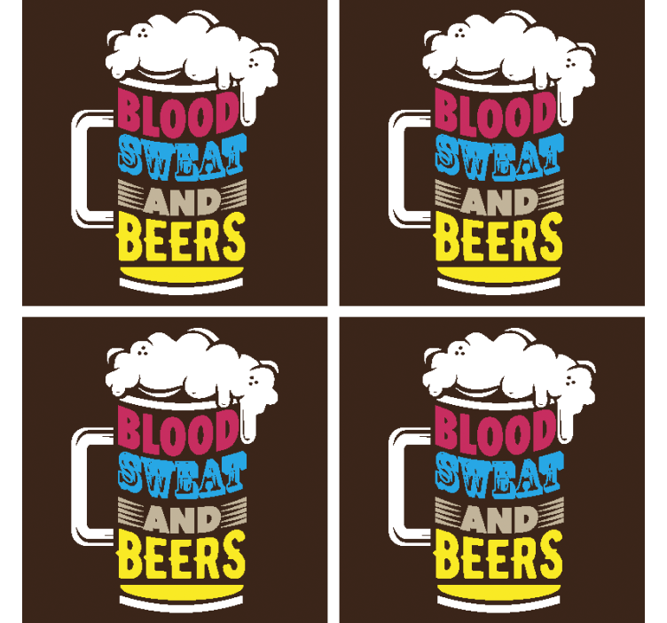 Tappeti per sangue, sudore e birra - TenStickers