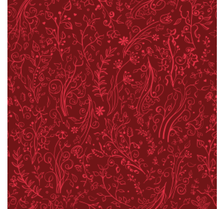 Sottobicchieri sfondo con motivo floreale - TenStickers