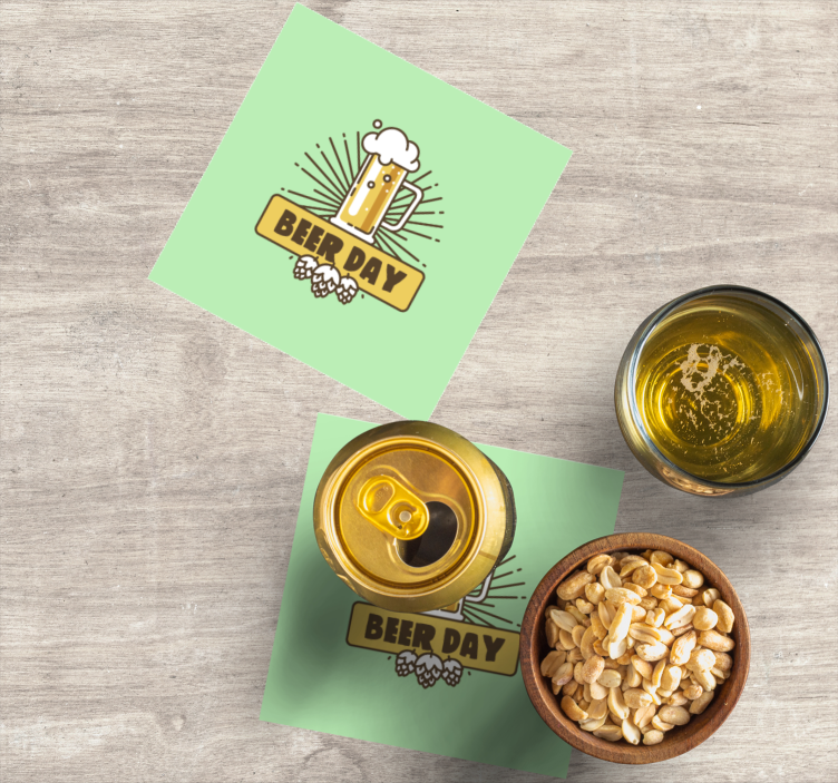 Sottobicchieri birra festa della birra - TenStickers