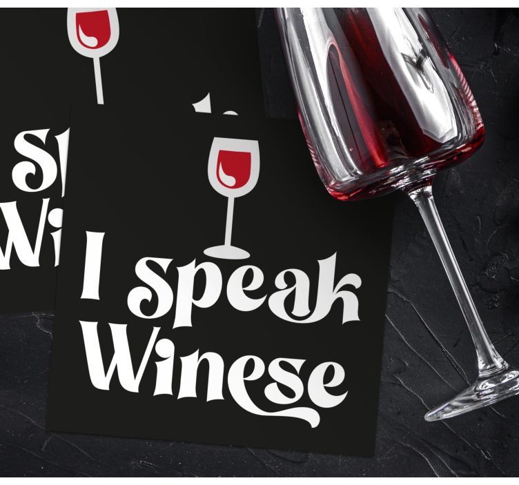 Sottobicchieri birra umorismo calici vino - TenStickers