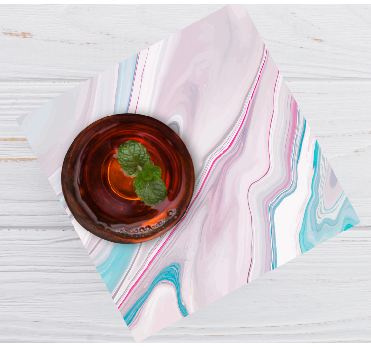 Sottobicchieri con motivi colorati misti - TenStickers