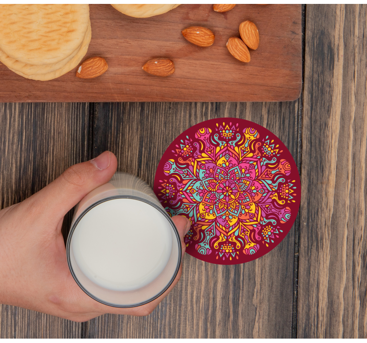 Sottobicchieri frikis stampa botanica vivace - TenStickers