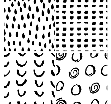 Sottobicchiere moderno Modelli diversi - TenStickers